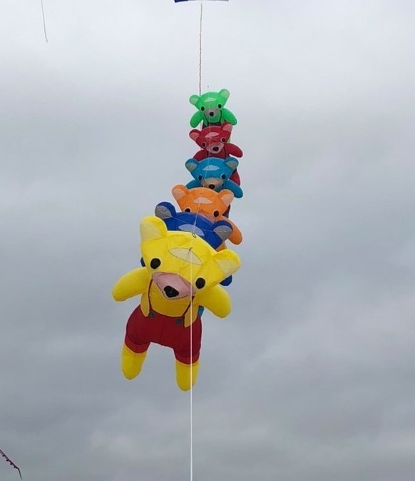 cerf-volant oursons